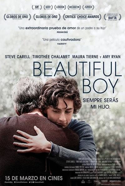 Cartel de Beautiful Boy: Siempre serás mi hijo - Póster español