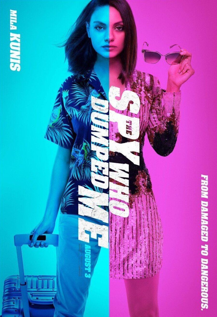 Cartel de Mi ex es un espía - Póster Mila Kunis