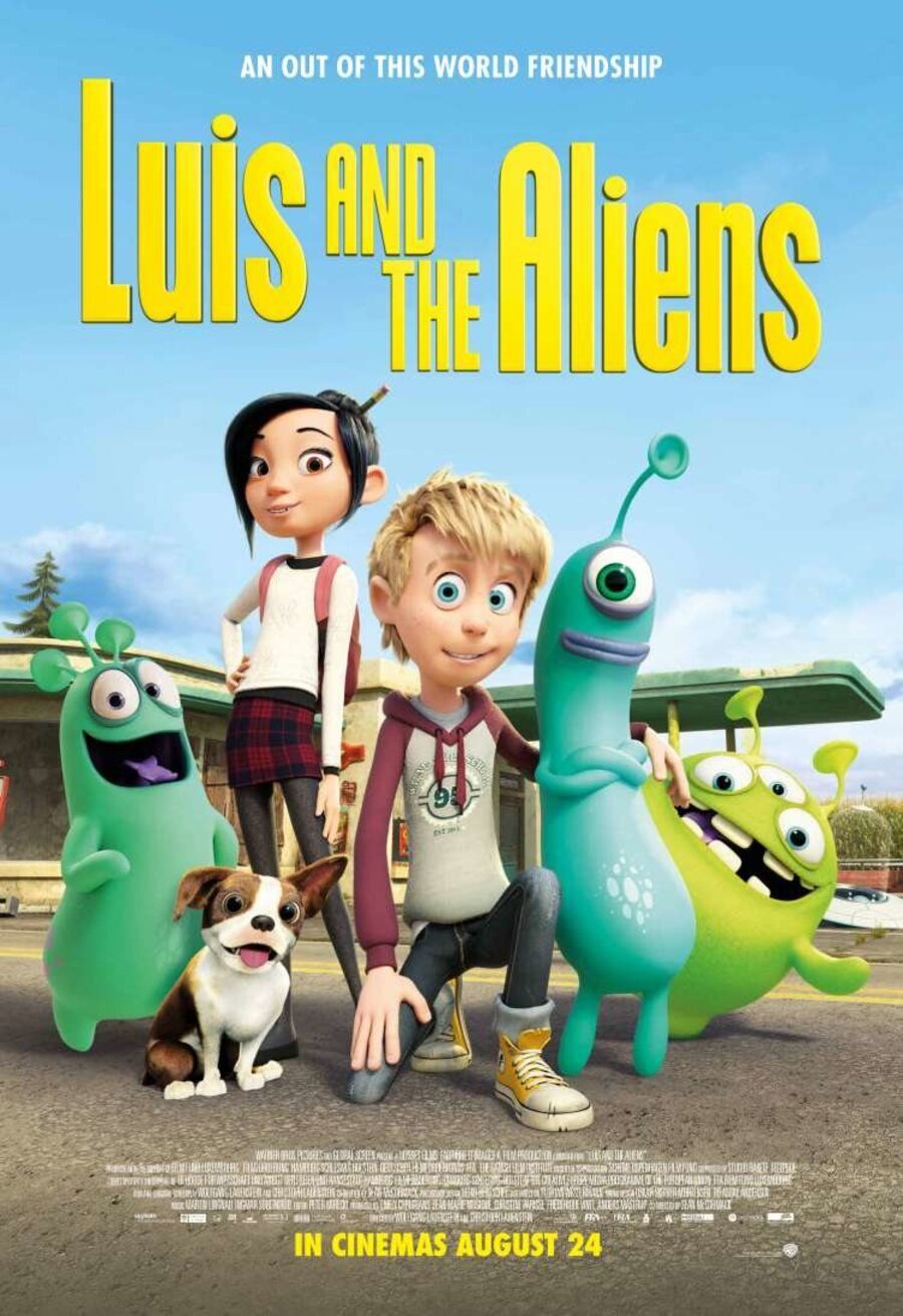 Cartel de Luis y los marcianos - Luis and The Aliens