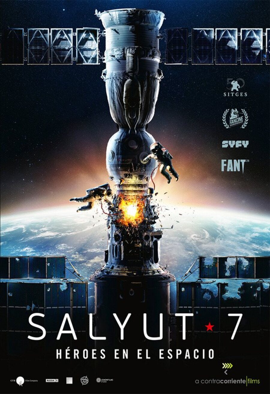 Cartel de Salyut-7 - póster español