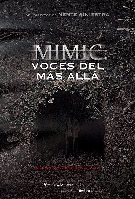 Cartel de Mimic: Voces del más allá - México
