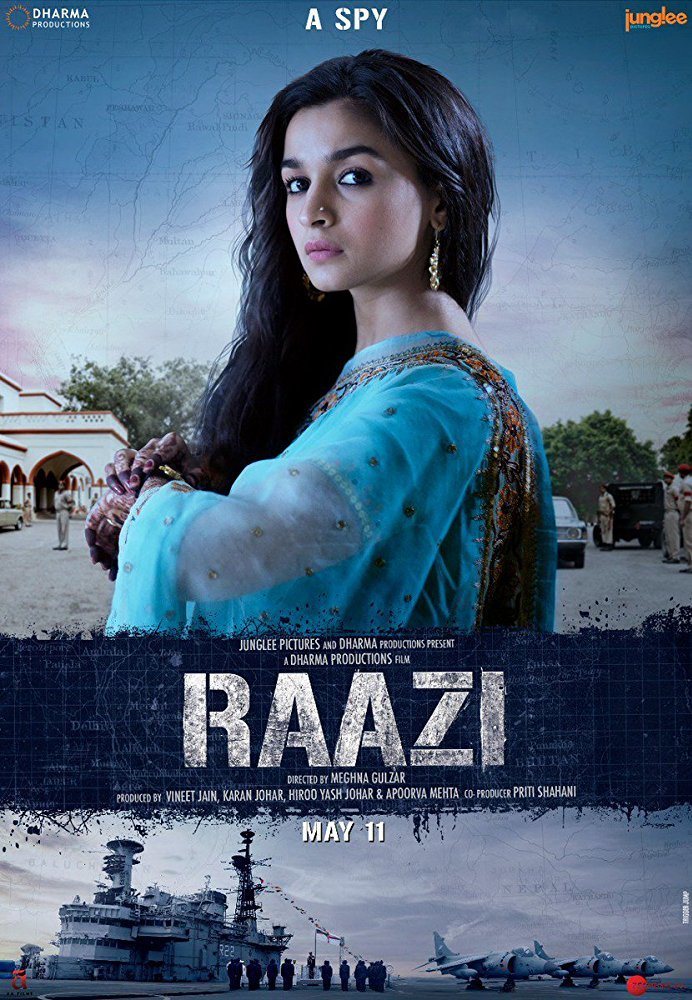 Cartel de Raazi - teaser póster