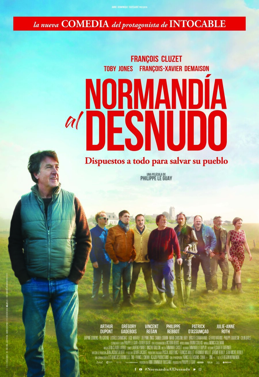 Cartel de Normandía al desnudo - España