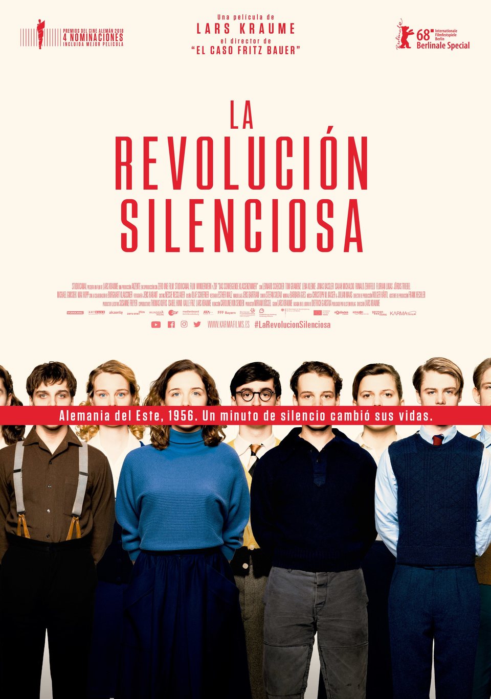 Cartel de The Silent Revolution - España
