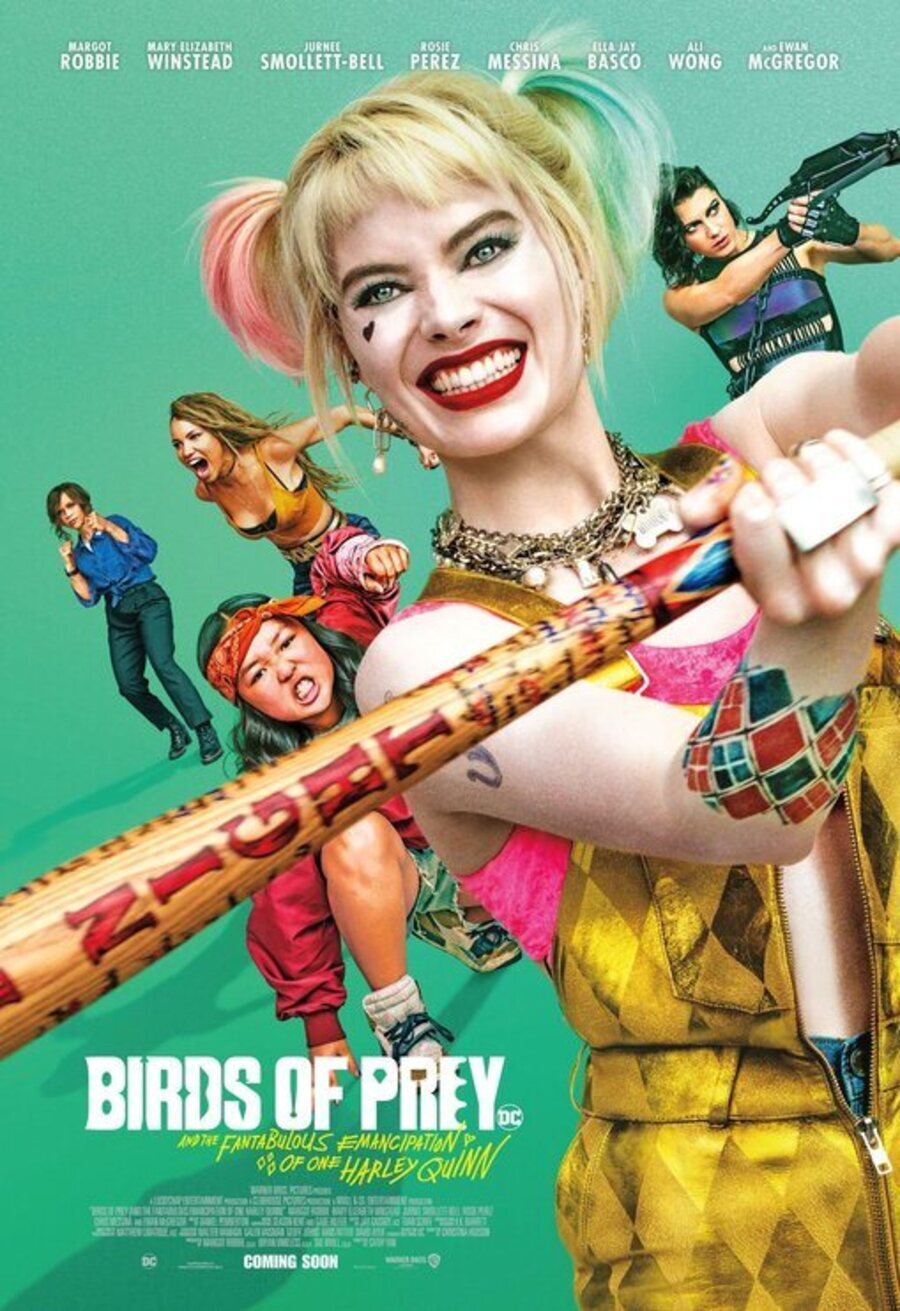 Cartel de Aves de Presa y la fantabulosa emancipación de una Harley Quinn - Birds of Prey
