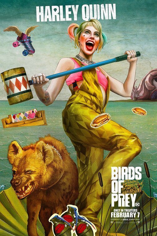 Cartel de Aves de Presa y la fantabulosa emancipación de una Harley Quinn - Harley Quinn