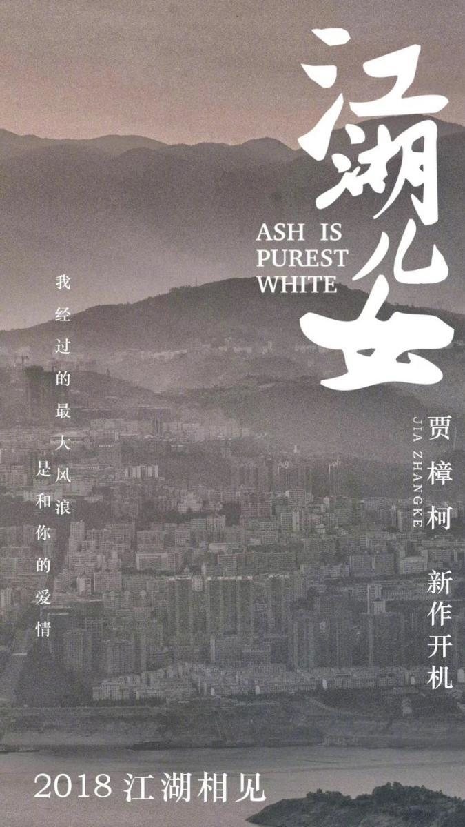 Cartel de Ash Is Purest White - póster