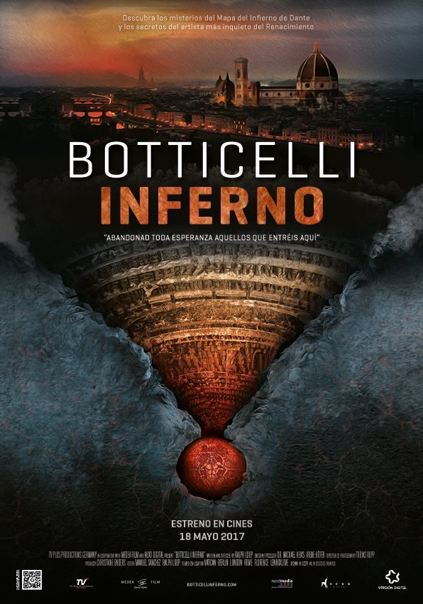 Cartel de Botticelli Inferno - España