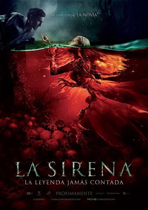 Cartel de La Sirena: La Leyenda Jamás Contada - México