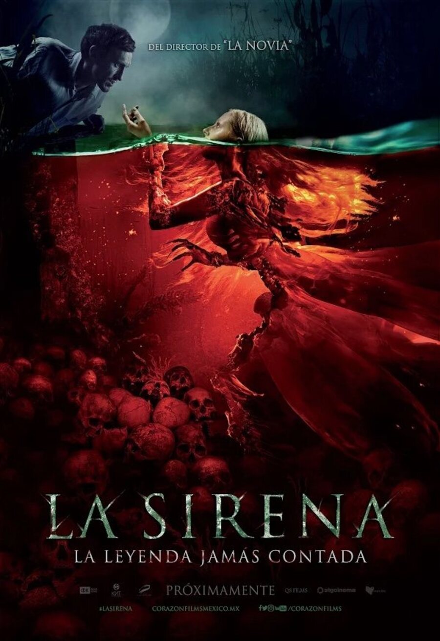 Cartel de La Sirena: La Leyenda Jamás Contada - México