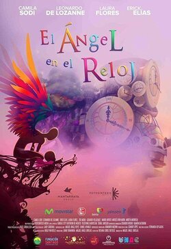 Cartel de El ángel en el reloj