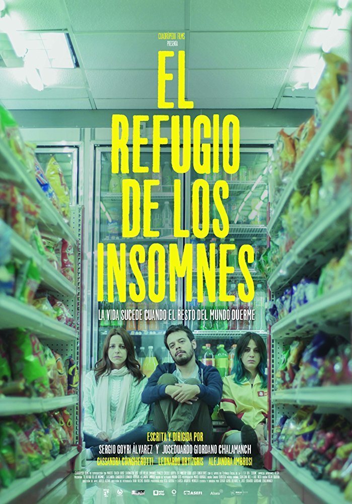 Cartel de El refugio de los insomnes - México