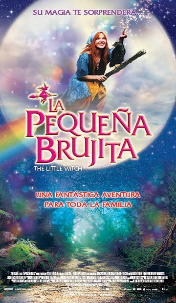 Cartel de La Pequeña Brujita - Die Kleine Hexe