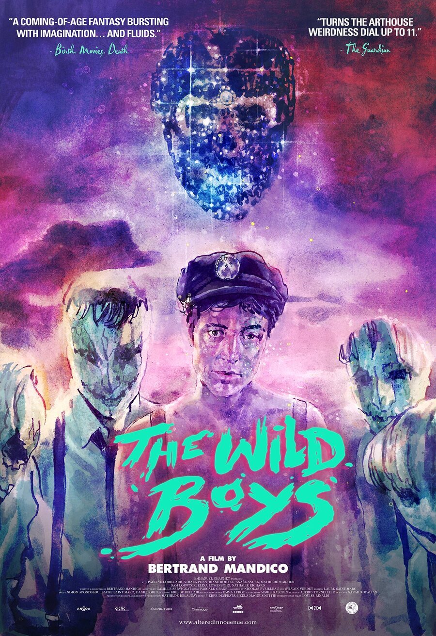 Cartel de The Wild Boys - Reino Unido