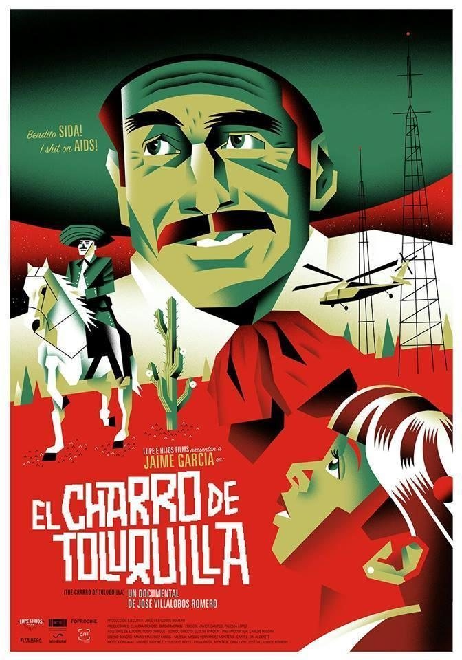 Cartel de El charro de Toluquilla - póster