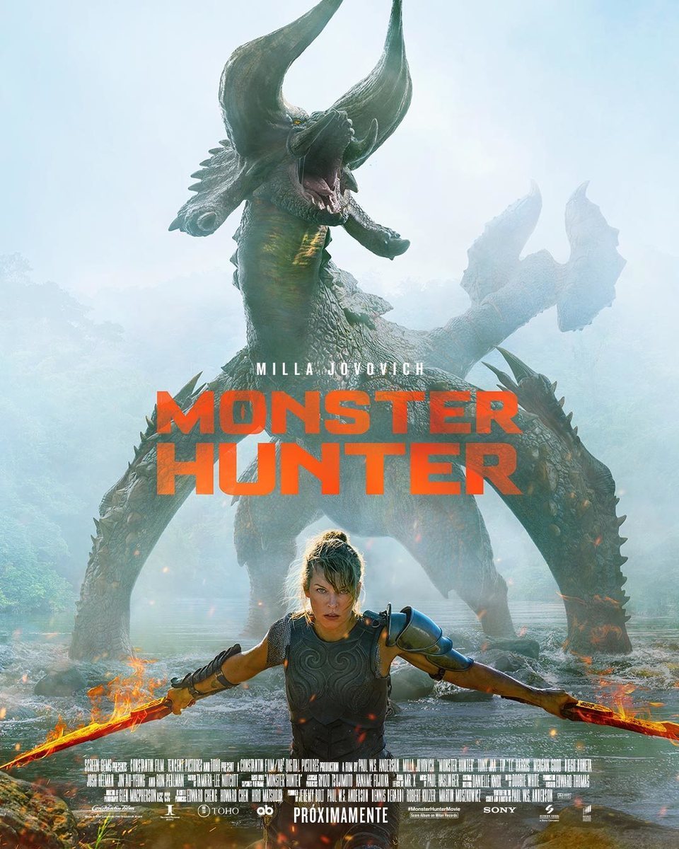 Cartel de Monster Hunter - España