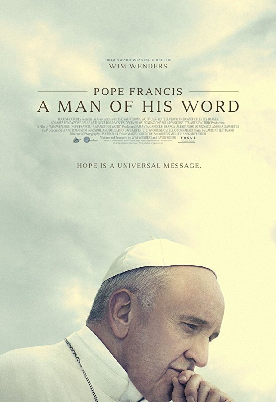 Cartel de El papa Francisco: Un hombre de fe - UK