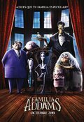 Cartel de Los locos Addams