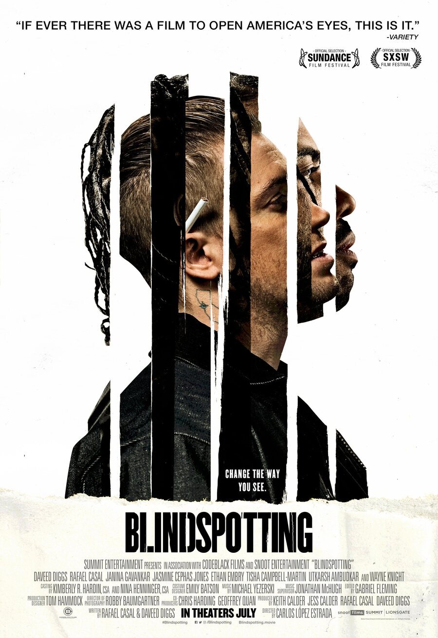 Cartel de Punto ciego - Blindspotting