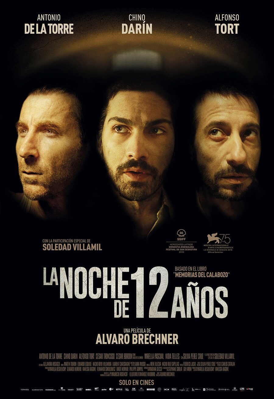 Cartel de La noche de 12 años - Uruguay #2