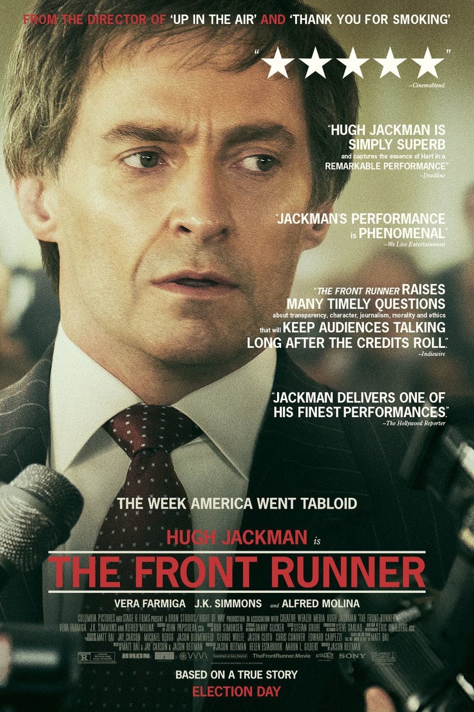 Cartel de The Front Runner - THE FRONT RUNNER