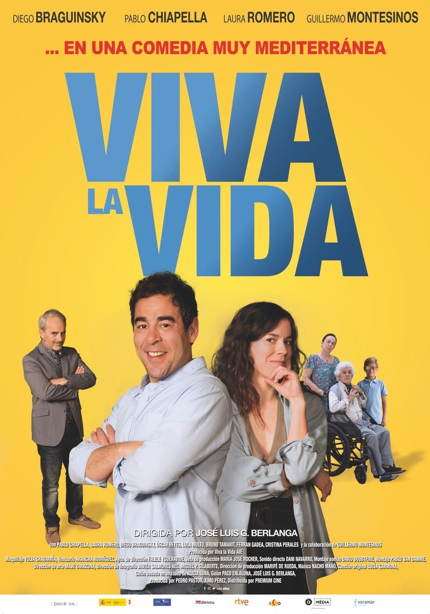 Cartel de Viva la vida - España
