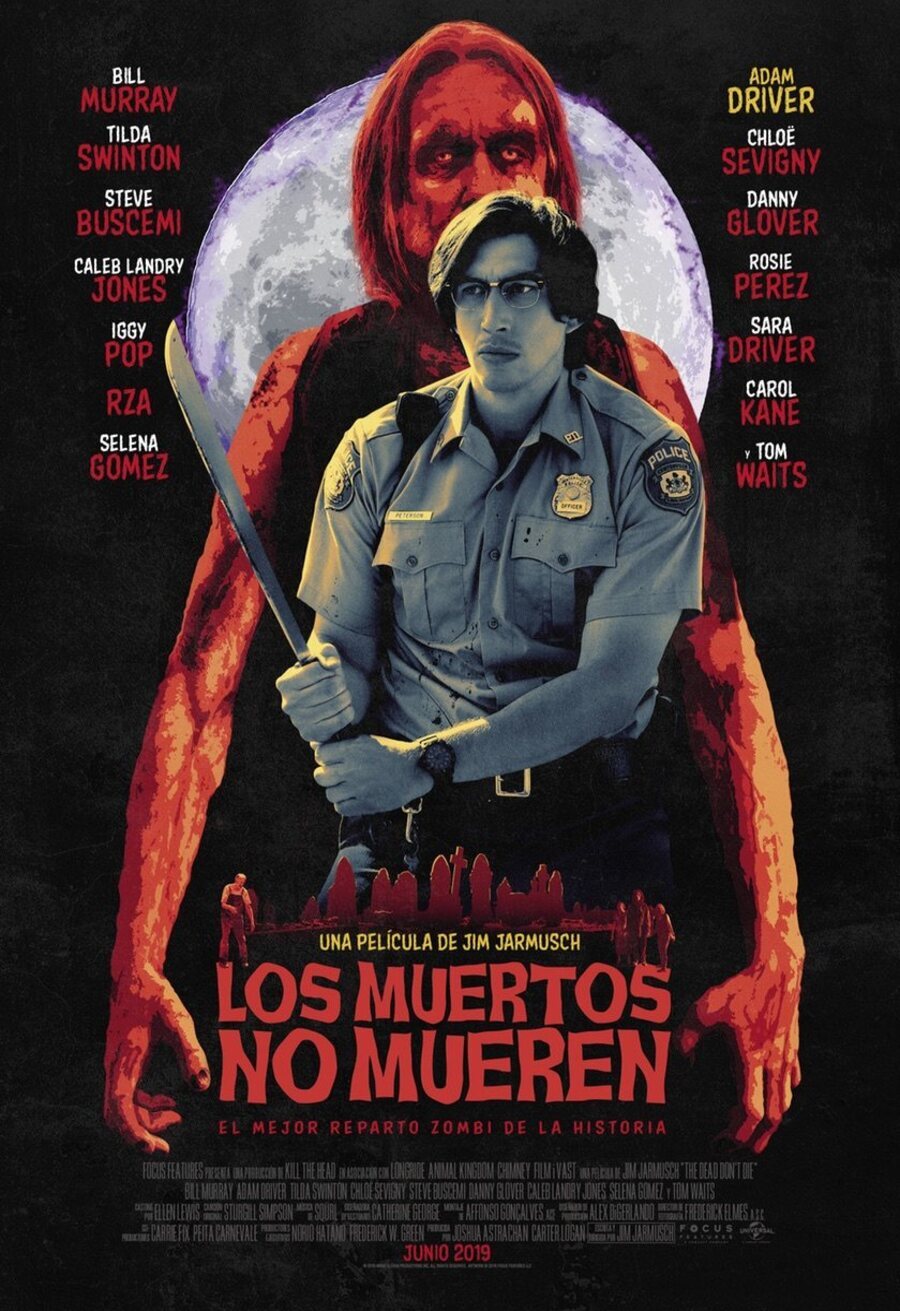 Cartel de The Dead Don't Die - Adam Driver