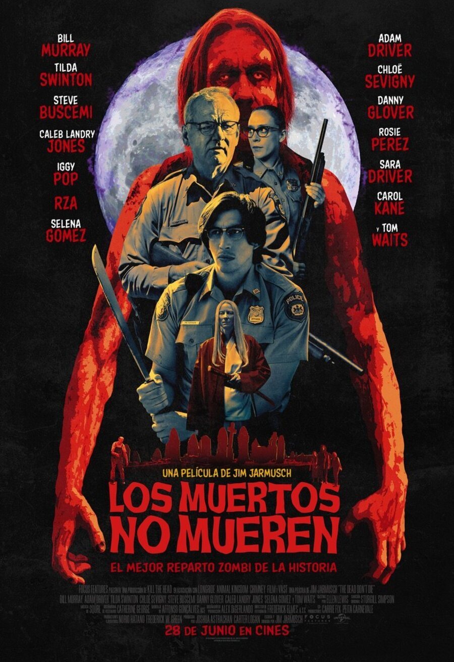 Cartel de The Dead Don't Die - España definitivo