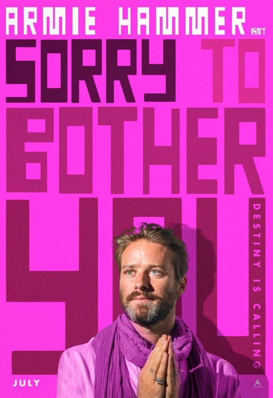 Cartel de Sorry to Bother You - EEUU