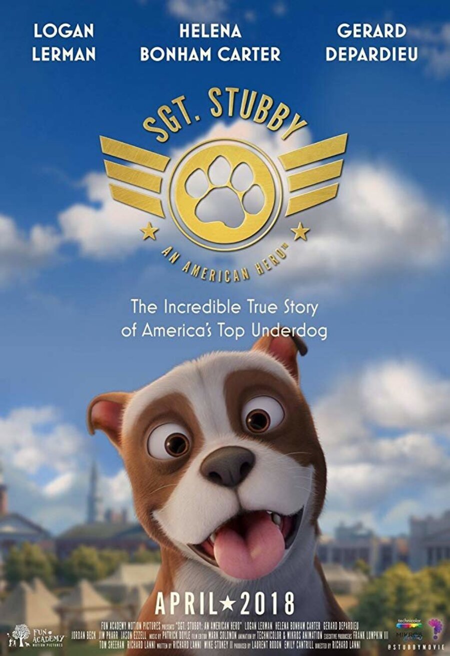 Cartel de Sgt. Stubby: An American Hero - Inglés