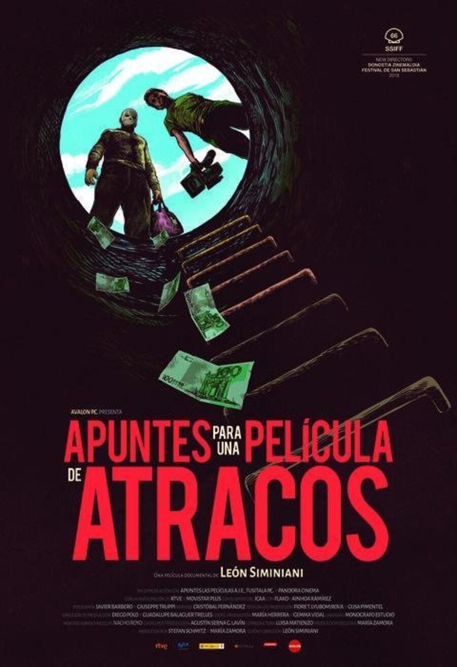 Cartel de Apuntes para una película de atracos - Apuntes para una película de atracos