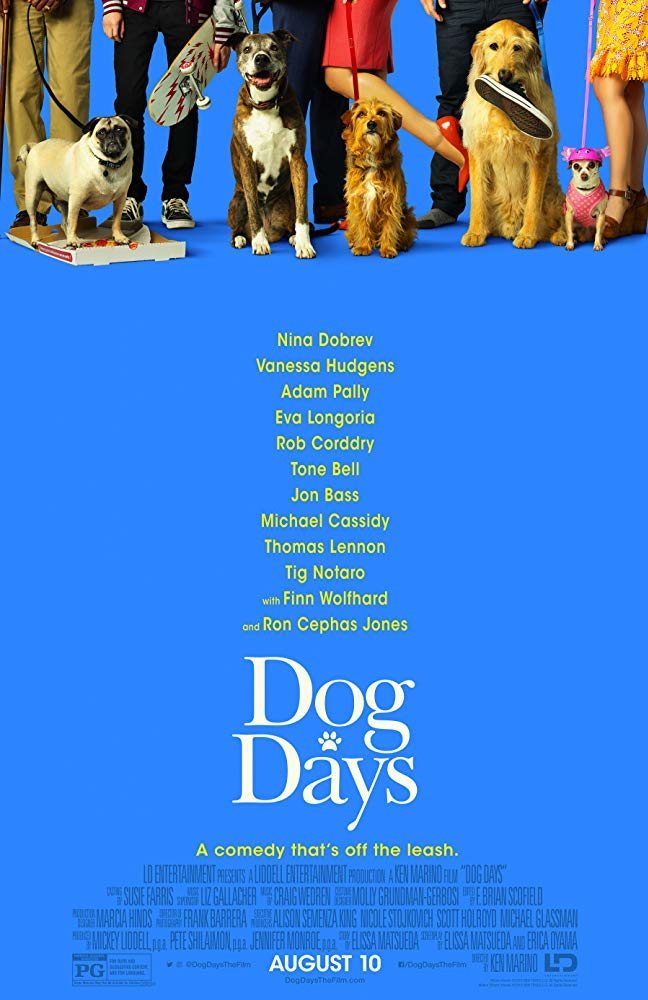 Cartel de Dog Days - EEUU