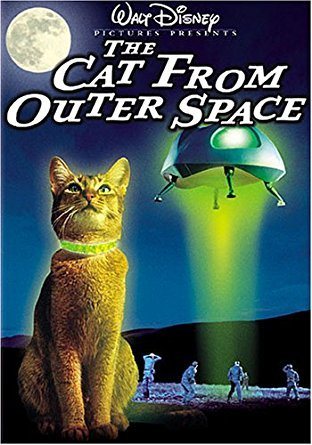 Cartel de El gato que vino del espacio - Cartel original