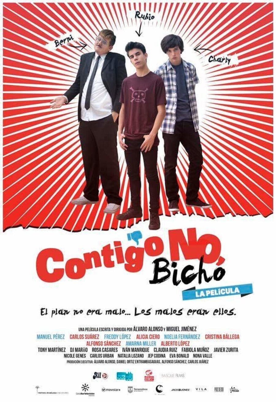 Cartel de Contigo no, bicho - Contigo no, bicho
