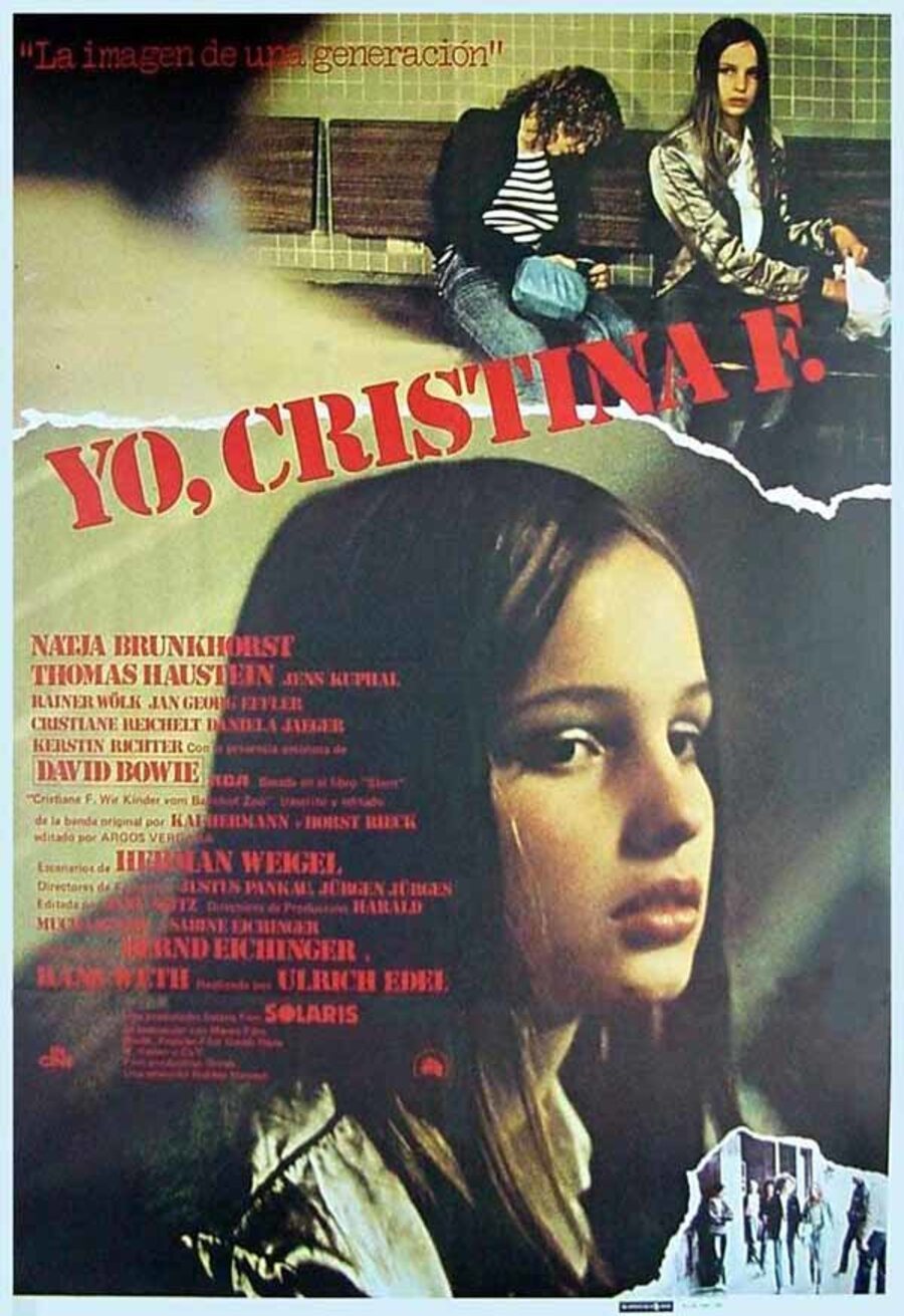 Cartel de Christiane F. - España