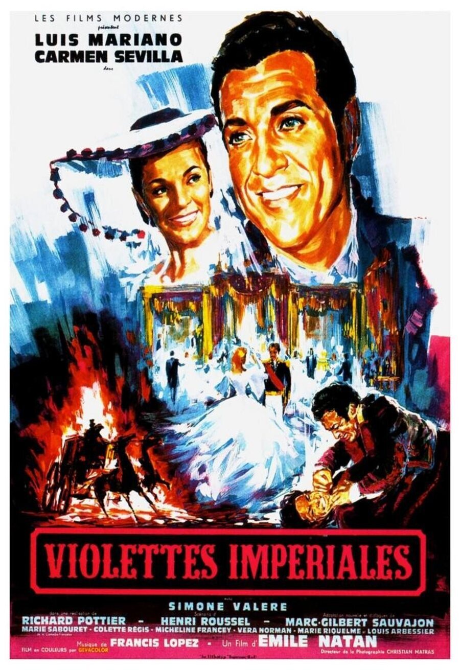 Cartel de Violetas imperiales - Francia