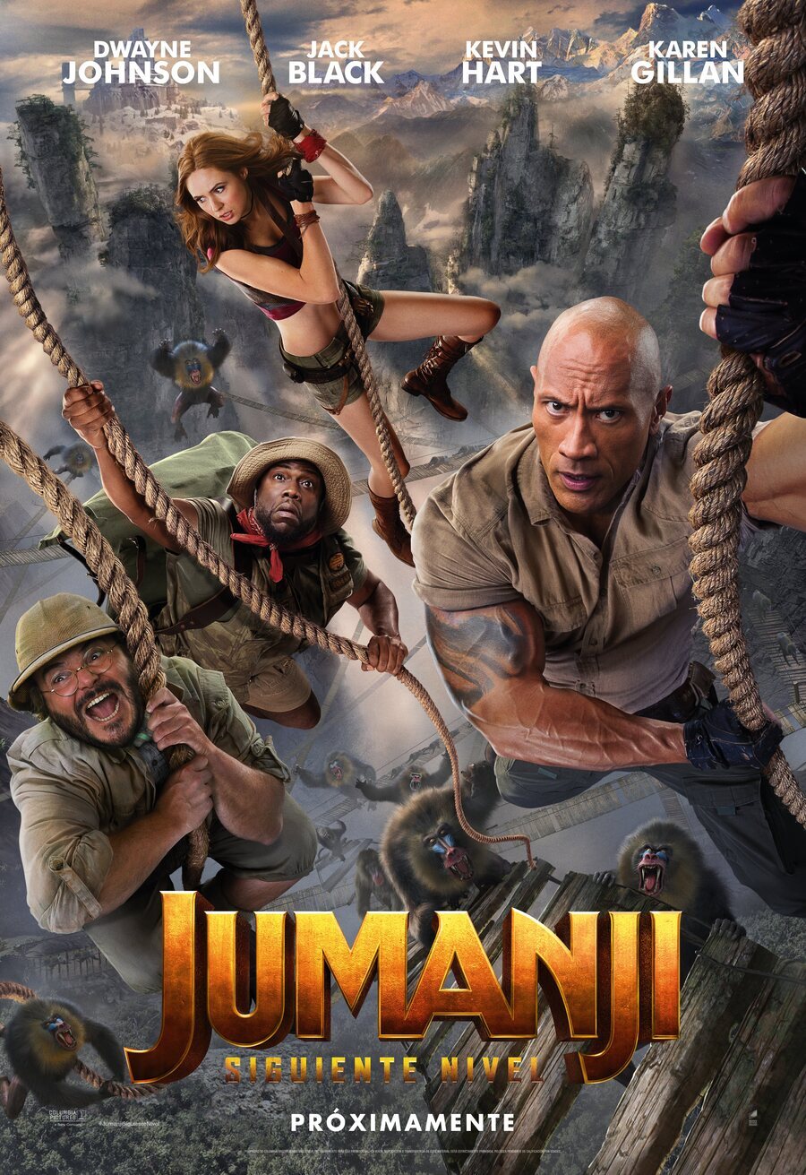 Cartel de Jumanji: El siguiente nivel - Póster final España