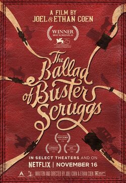 Cartel de La balada de Buster Scruggs