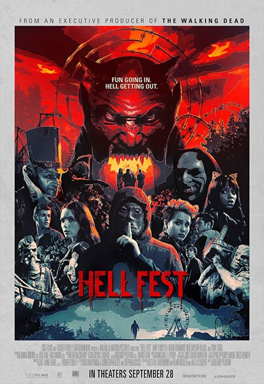 Cartel de Hell Fest: Juegos diabólicos - Hell Fest
