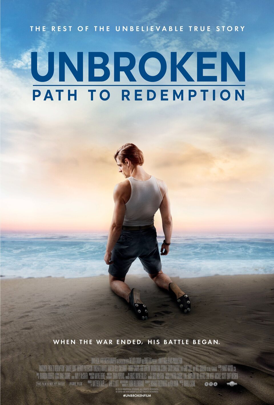 Cartel de Unbroken: Path to Redemption - Estados Unidos