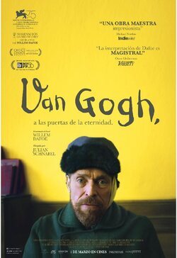 Cartel de Van Gogh en la puerta de la eternidad