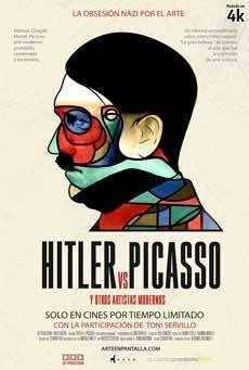 Cartel de Hitler versus Picasso and the Others - Póster español 'Hitler vs Picasso (y otros artistas modernos)'
