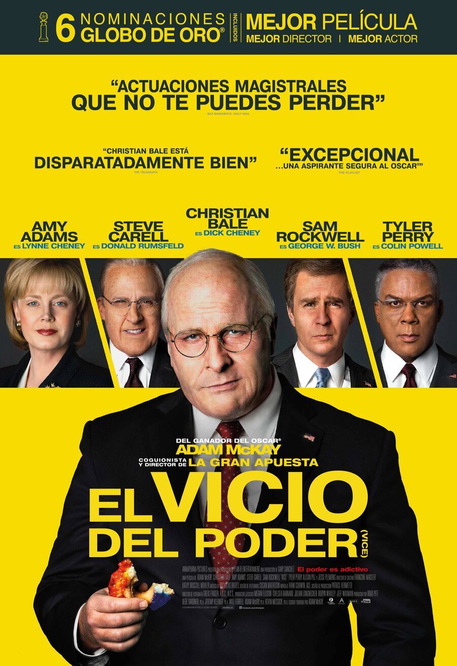 Cartel de El Vicepresidente: Más Allá Del Poder - España