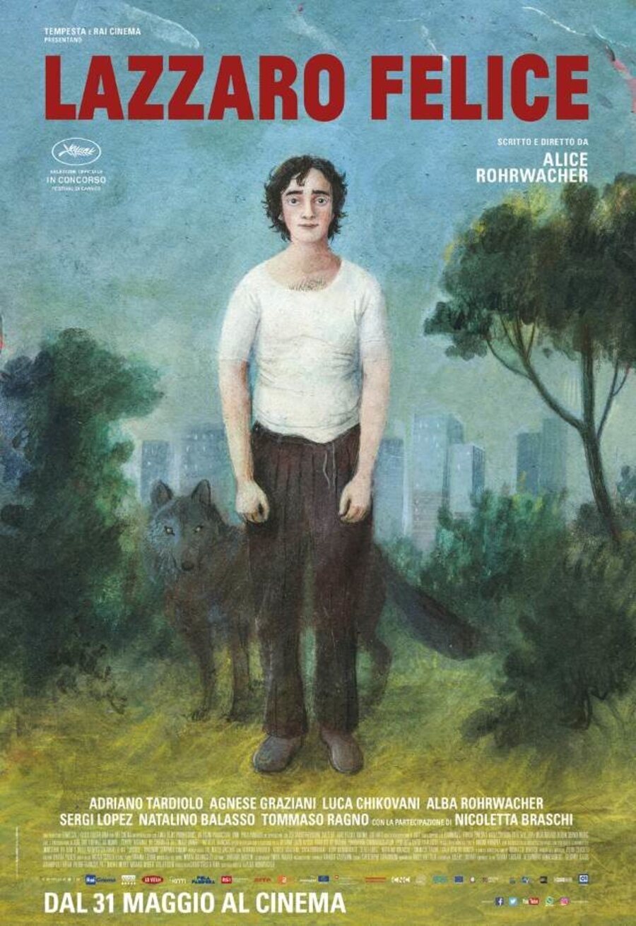 Cartel de Lazzaro Felice - Lazzaro feliz Cartel italiano