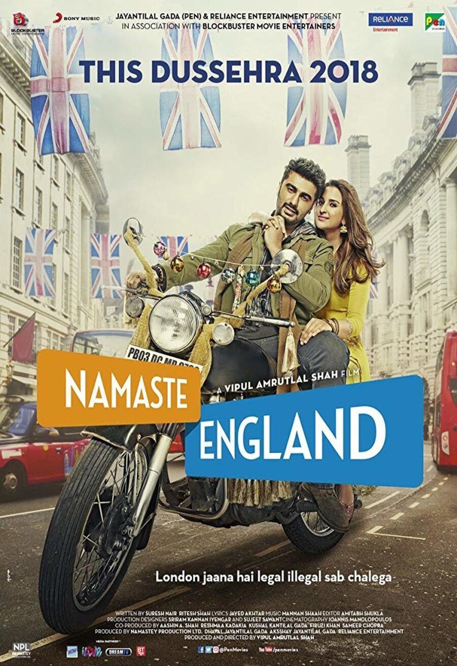 Cartel de Namaste England - Namaste England