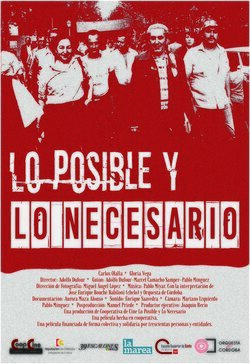 Póster 'Lo posible y lo necesario'