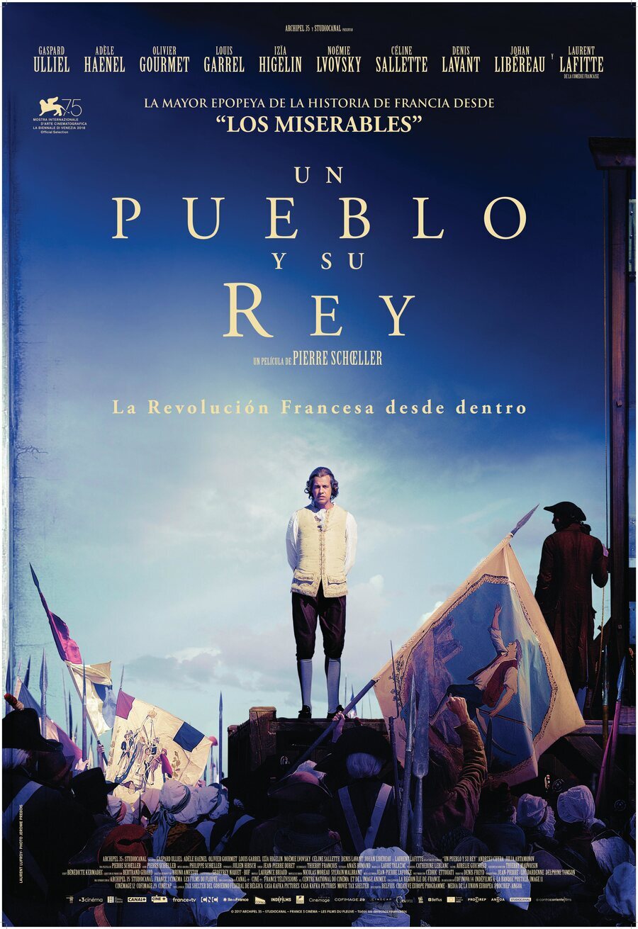 Cartel de Un peuple et son roi - España