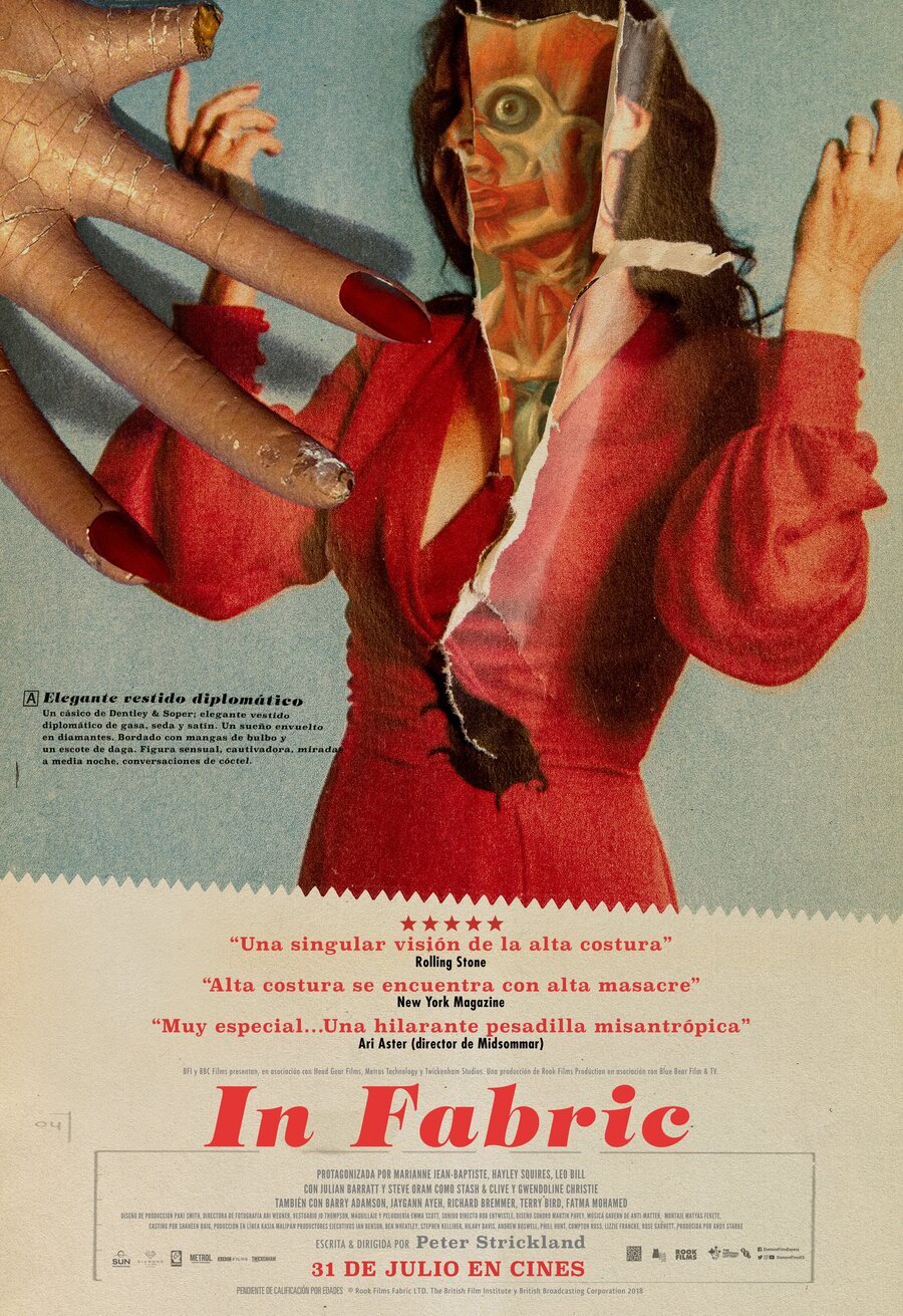 Cartel de In Fabric - España