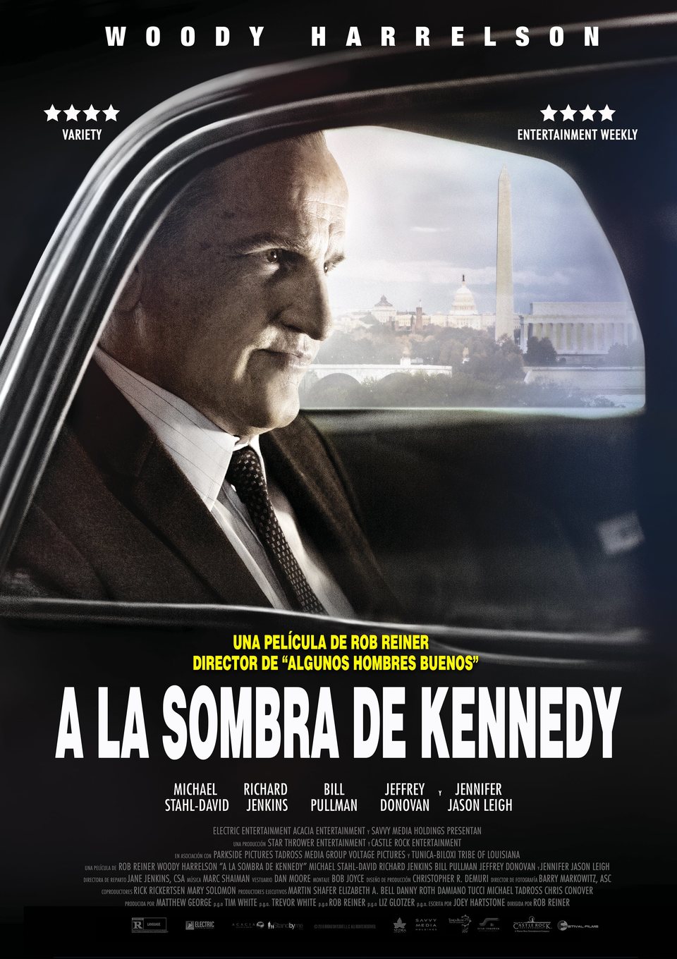Cartel de LBJ - Lyndon B. Johnson - 'A la sombra de Kennedy'