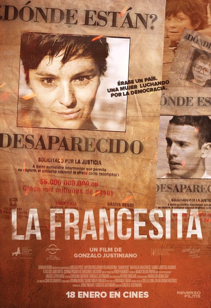 Cartel de Cabros de mierda - Póster español 'La francesita'